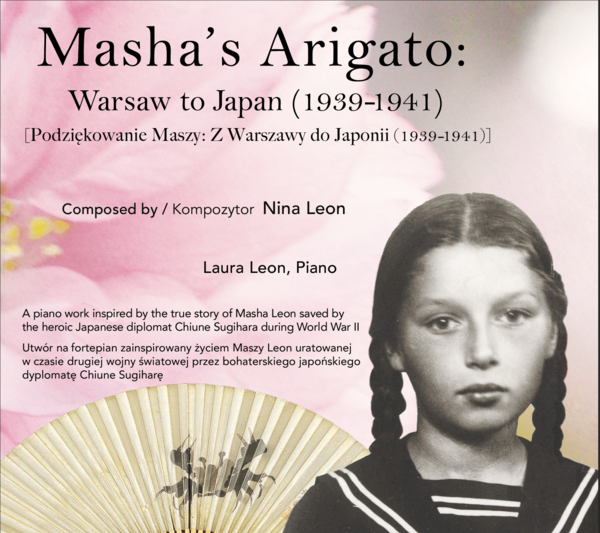 cover of Masha's Arigato: Warsaw to Japan (1939-1941) English / Polish